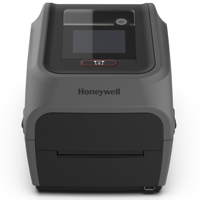 Honeywell label printer on a white background