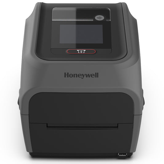 Honeywell label printer on a white background