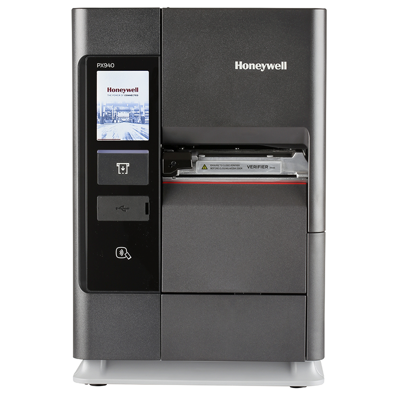 Honeywell PX940 label printer on a white background