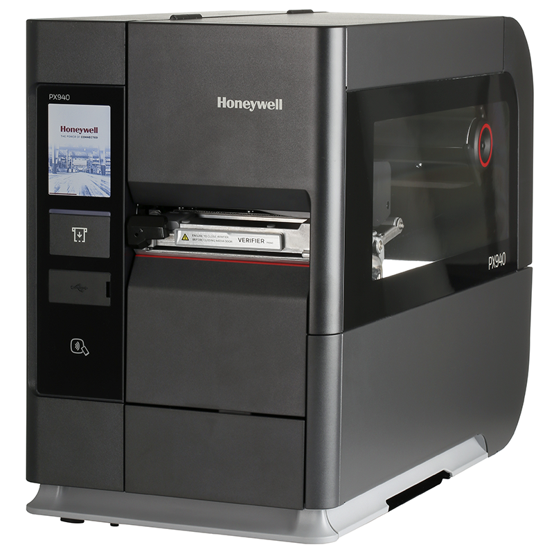 Honeywell industrial printer on a white background